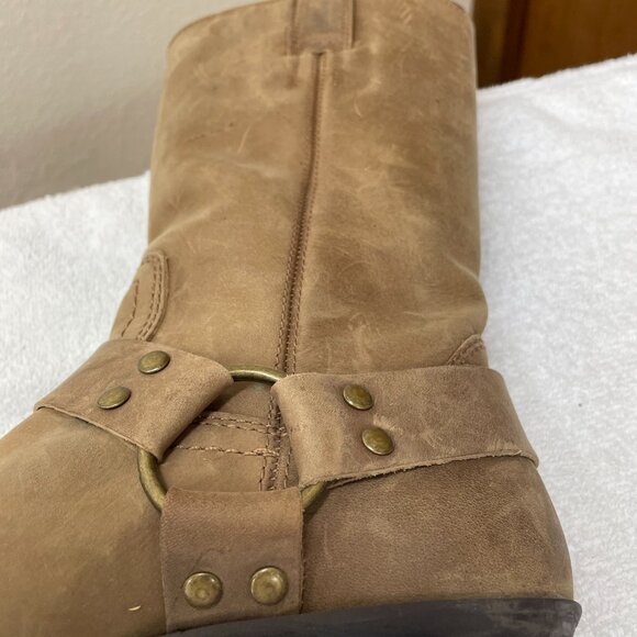 Penny Loves Kenny Harness Leather Bike Boots 6m - Picture 8 of 10